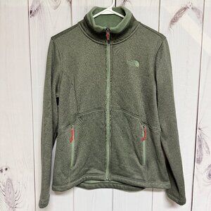 The North Face Women’s Agave Full Zip Jacket Medium Olive EUC